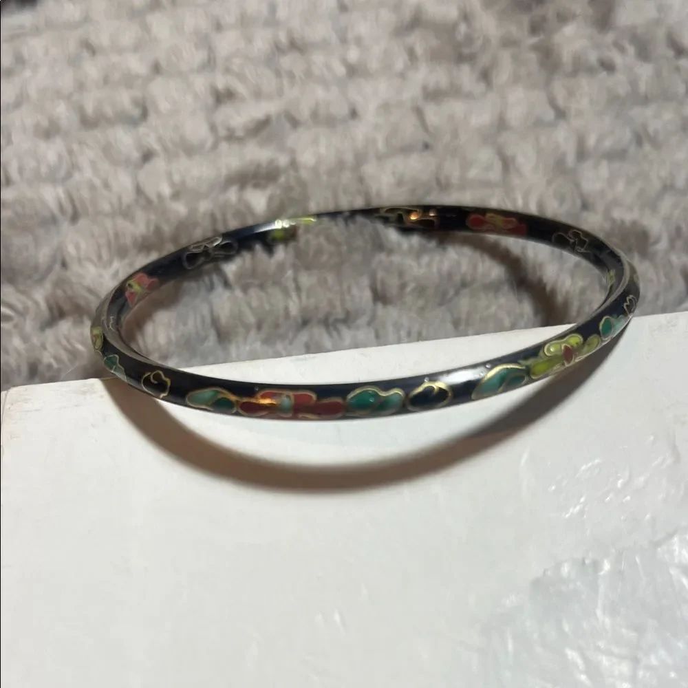 Elegant Multicolor Bangle Bracelet